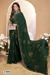 Malmal By Vallabhi Georgette Printed Sarees Wholesale Shop In Surat